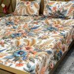 3D Digital Bedsheet Botanical Bliss king size set
